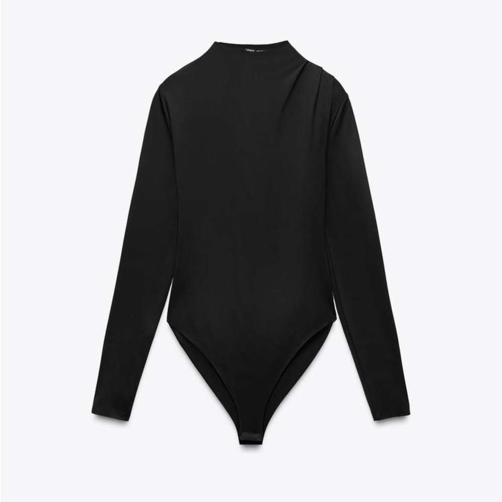 Zara PLEATED BODYSUIT